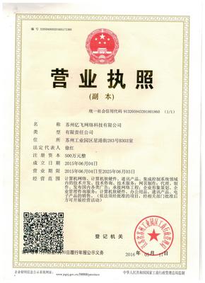 苏州亿飞网络科技 以数字化服务赋能产业升级——解放号服务商档案深度解析